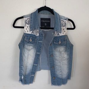 Maurice’s jean vest